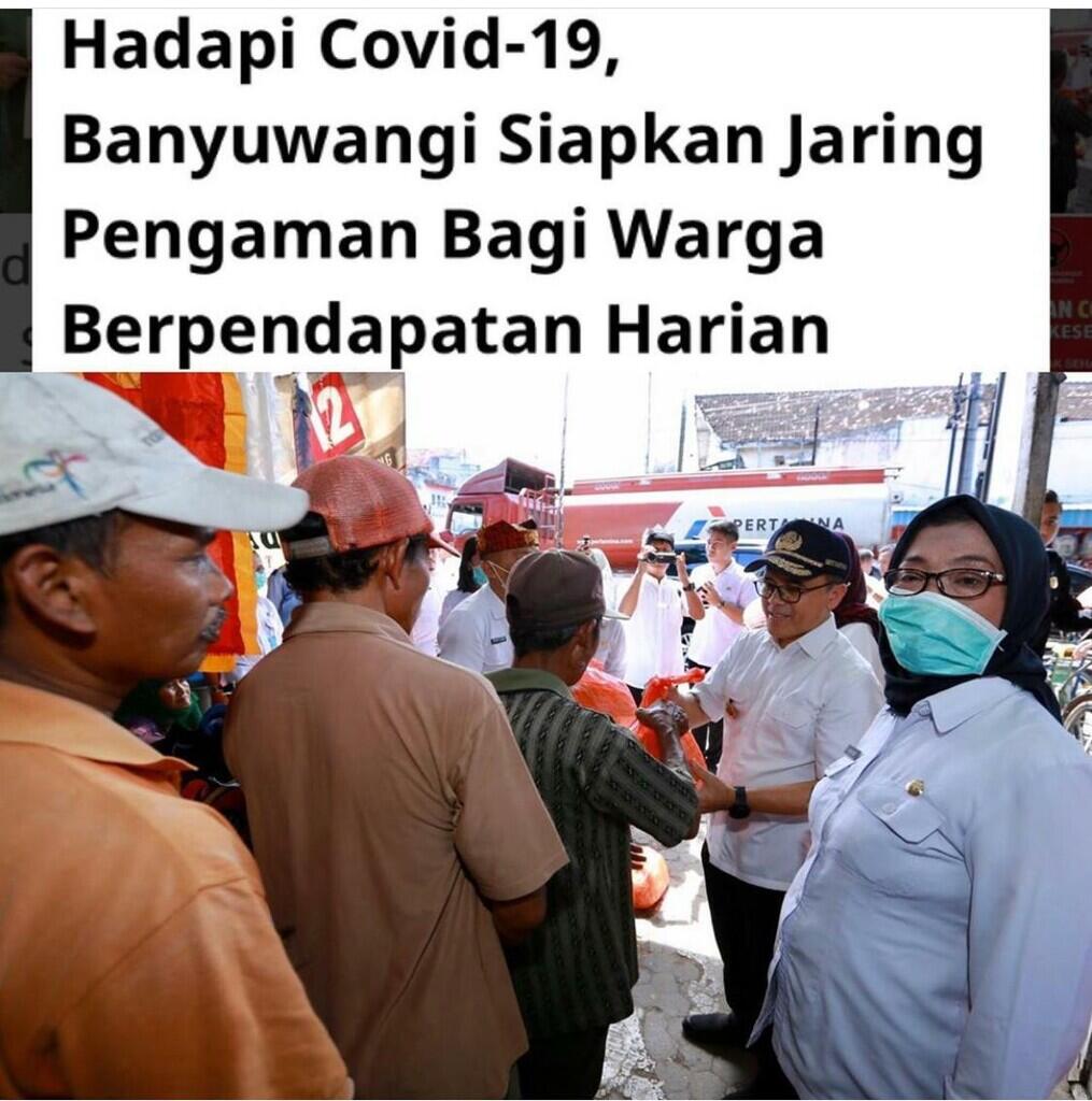 Apa yang telah dilakukan pemerintah Banyuwangi untuk melawan COVID-19?