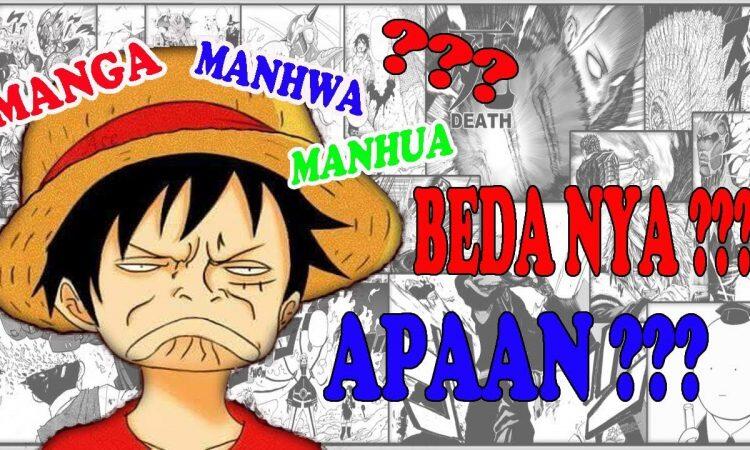 8 Perbedaan Manga, Manhua dan Manhwa