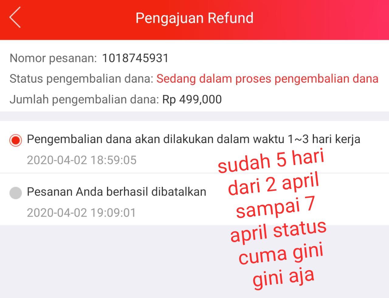 JD.ID Proses Refund dana ribet, Pesan TV 40 INCH tapi yang Sampai 29 Inch