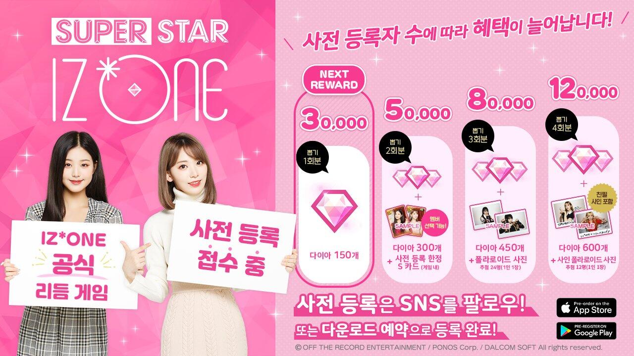 SuperStar akan Segera Rilis Game IZ*ONE!