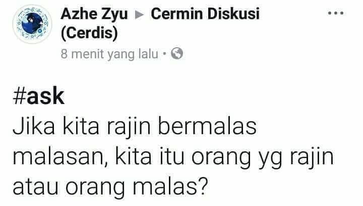 Status Facebook Super Konyol dan Gokil, Itu Donat Mirip Bentuk Apa Ya?