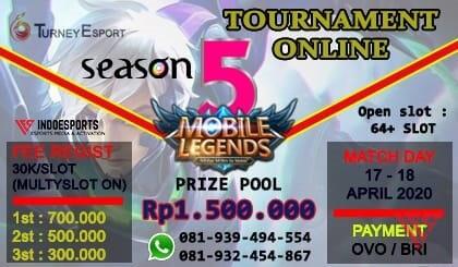 Turnamen Mobile legends - Turney Esport