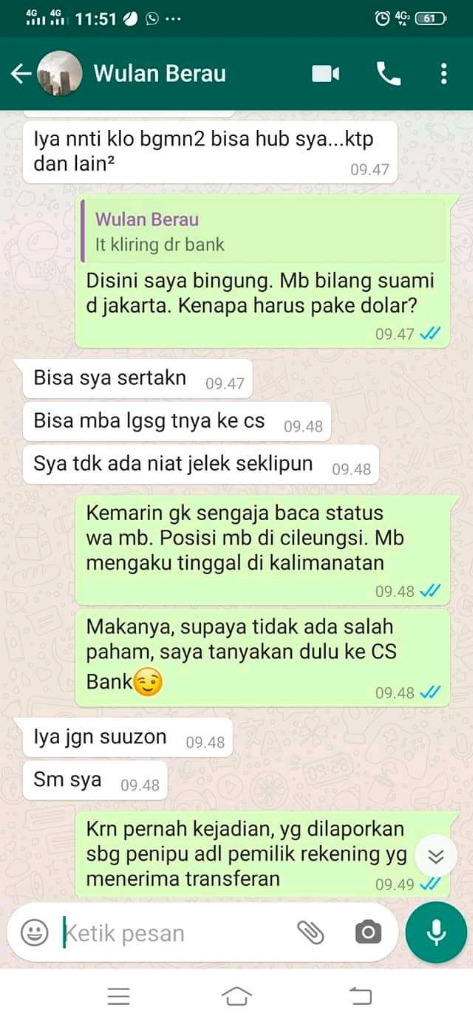 Hati-hati Untuk Olshop, Modus Penipu Meminta Buku Rekening
