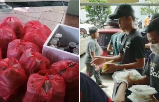 Parah! Dikasih Bantuan Makanan dari Pemerintah Malah Dibuang-buang