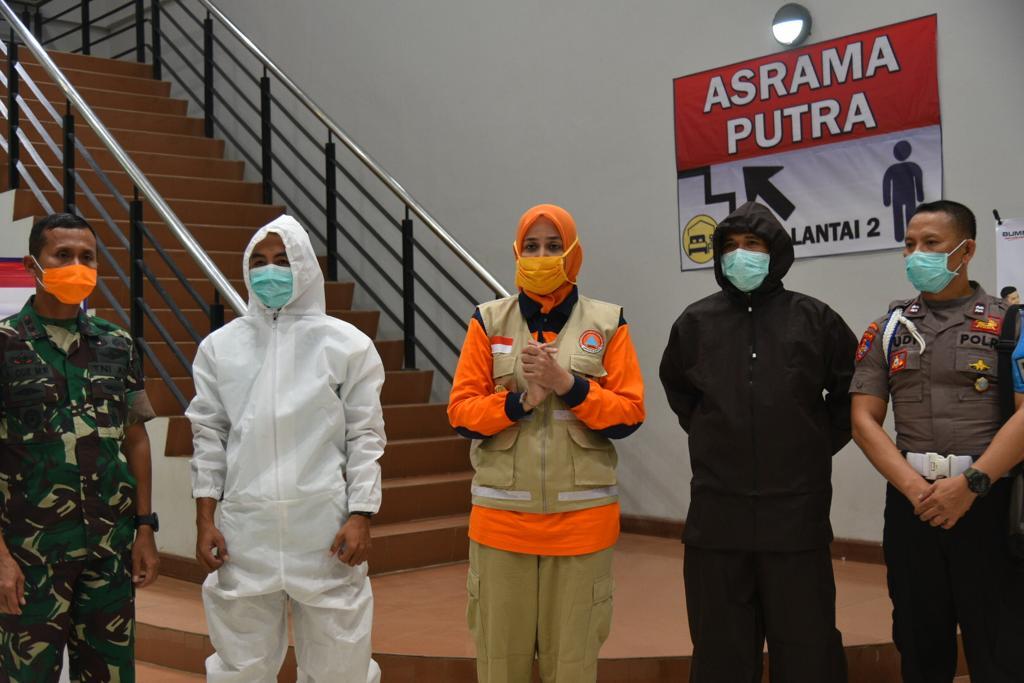Bupati Cantik Ini Jadikan Stadion Megah Sebagai Tempat Karantina Corona