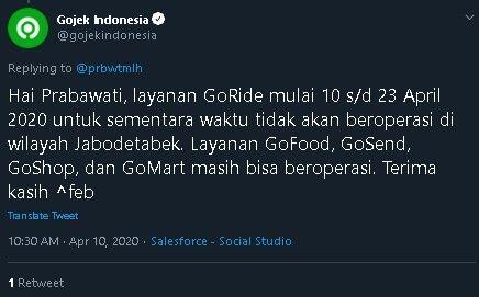 Begini Suasana Hari Pertama PSBB Jakarta, Publik: Siapin Kaki dan Dompet