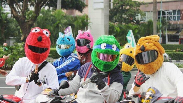 10 Helm Unik Bikin Ngakak Sekaligus Kagum, Salah Satunya Mirip Otak Manusia Asli