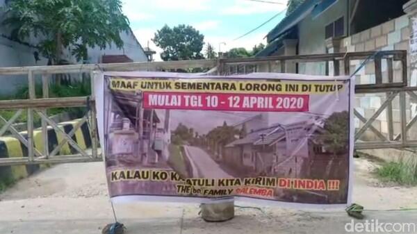 Tak 'Direstui' BNPB, Sejumlah Kelurahan di Kendari Tetap Karantina Wilayah