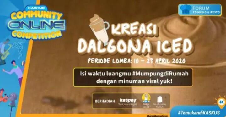 &#91;COC_Cooking2020&#93; Dalgona Coffee, Kopi Yang Diaduk Sampai Lebaran