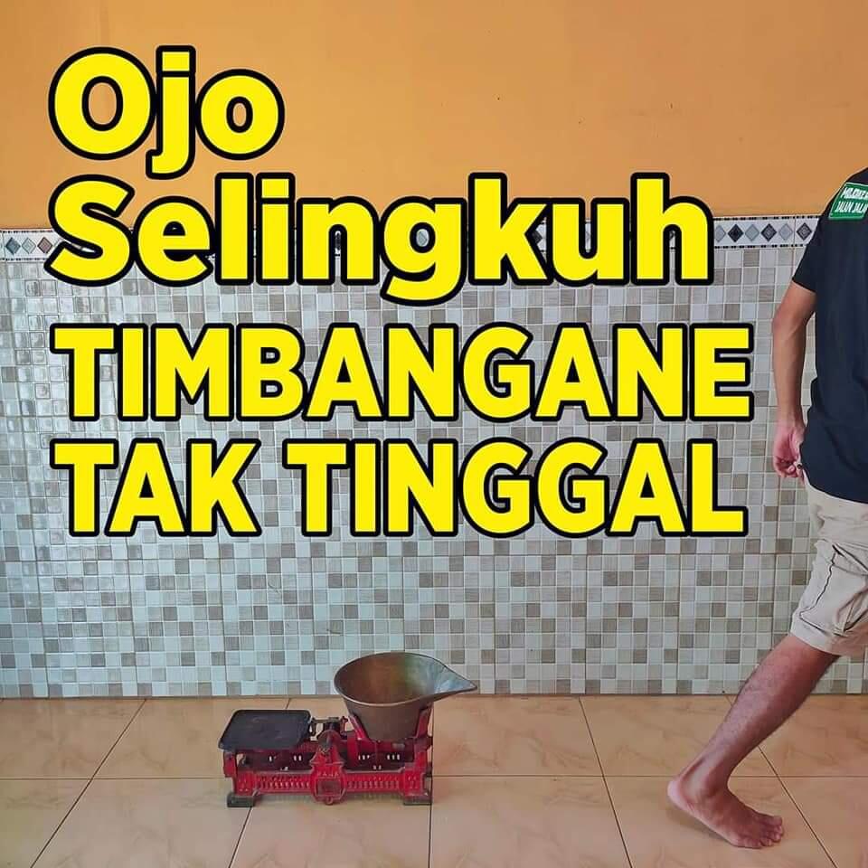 Meme Kocak Yang Sedang Viral &quot;Timbangane&quot;