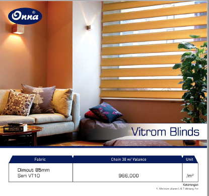 krey alumunium, vertikal blind, horizontal blind, folding door
