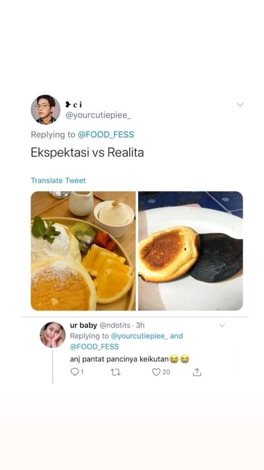 Kocak! Netizen Semangat Masak Walaupun Hasilnya Gagal dan Ambyar