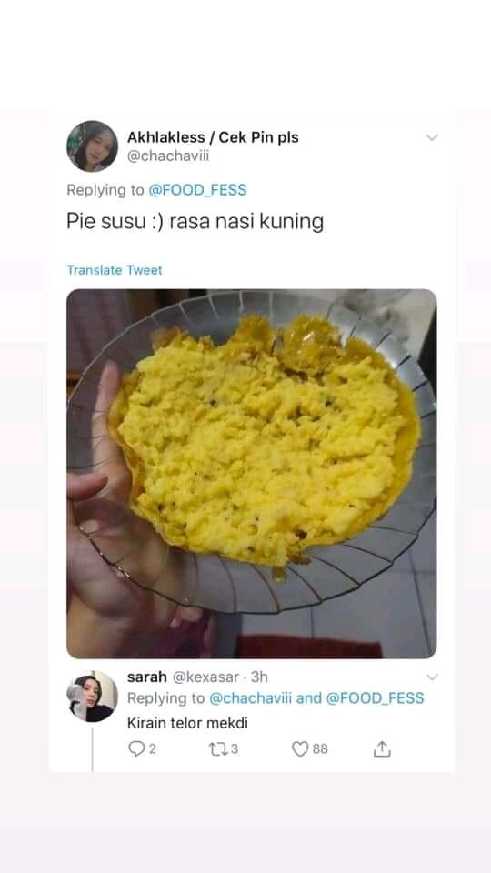 Kocak! Netizen Semangat Masak Walaupun Hasilnya Gagal dan Ambyar