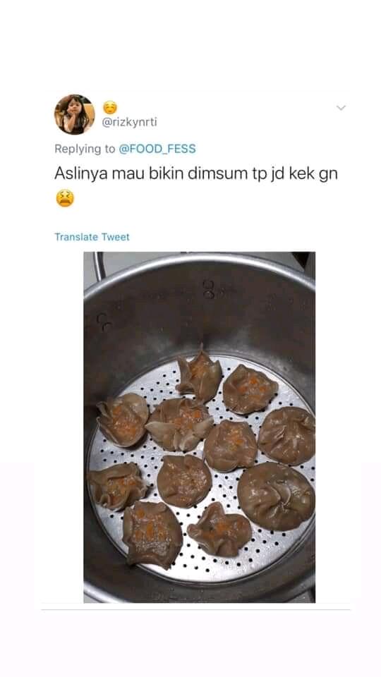 Kocak! Netizen Semangat Masak Walaupun Hasilnya Gagal dan Ambyar