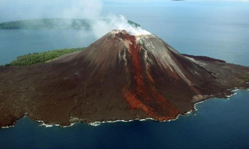 SUARA DENTUMAN DAN ERUPSI GUNUNG ANAK KRAKATAU, PANDANGAN ALAM GAIB