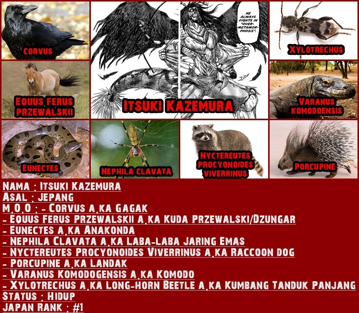 Dasar Mosaic Organ Operation pada tiap Karakter Terraformars