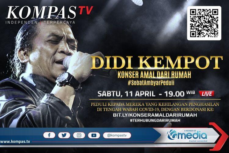 Didi Kempot Konser Amal dari Rumah, Kumpulkan Rp 5,3 Miliar 