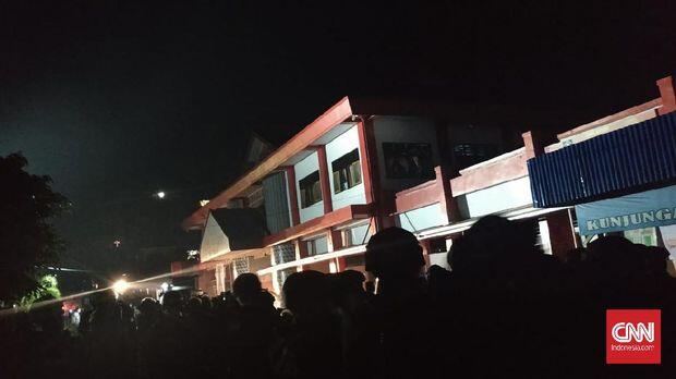 Lapas Tuminting Manado Masih Mencekam, Satu Napi Tertembak