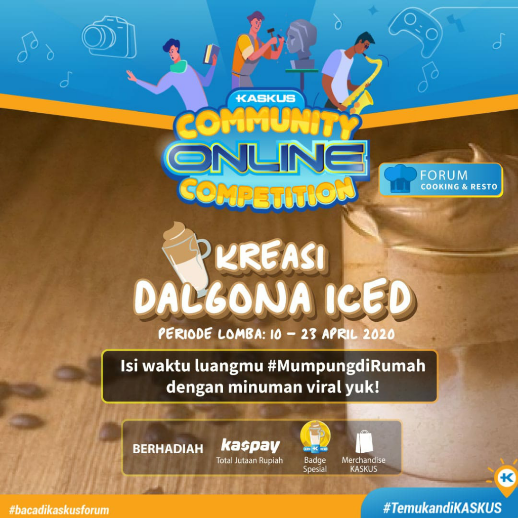 &#91;COC_Cooking2020&#93; Dalgona Milo Anti Gagal Buat Temen WFH