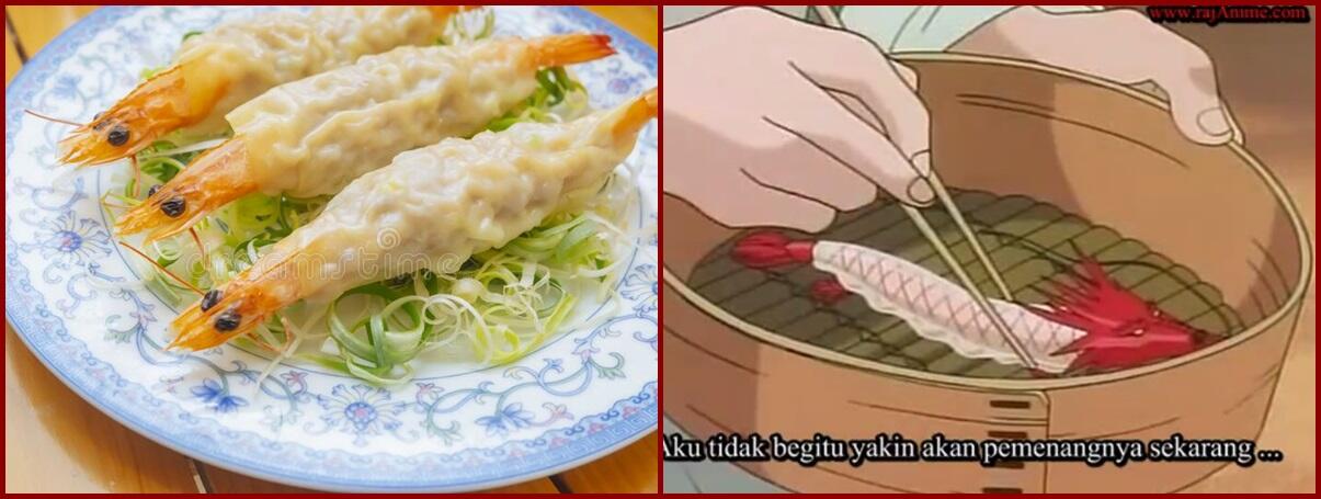 29 Potret Makanan di Anime Master Cooking Boy (Shin Chuka Ichiban)