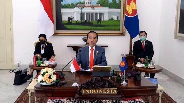 Putus Rantai Corona di ASEAN, Jokowi Usul Pengawasan Ketat Perbatasan

