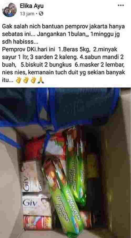 Unboxing Paket Bantuan, Antara Syukur dan Ingkar