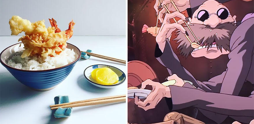 Fans Anime ini Membuat Makanan dari Film Studio Ghibli