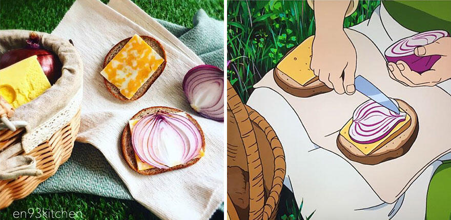 Fans Anime ini Membuat Makanan dari Film Studio Ghibli