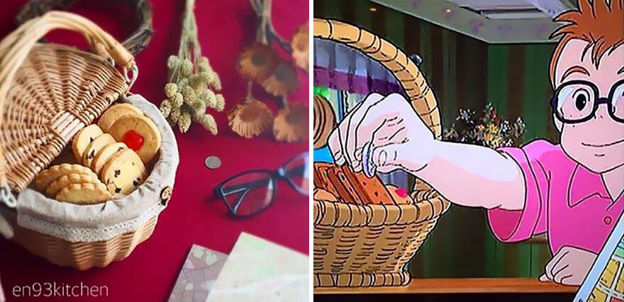 Fans Anime ini Membuat Makanan dari Film Studio Ghibli