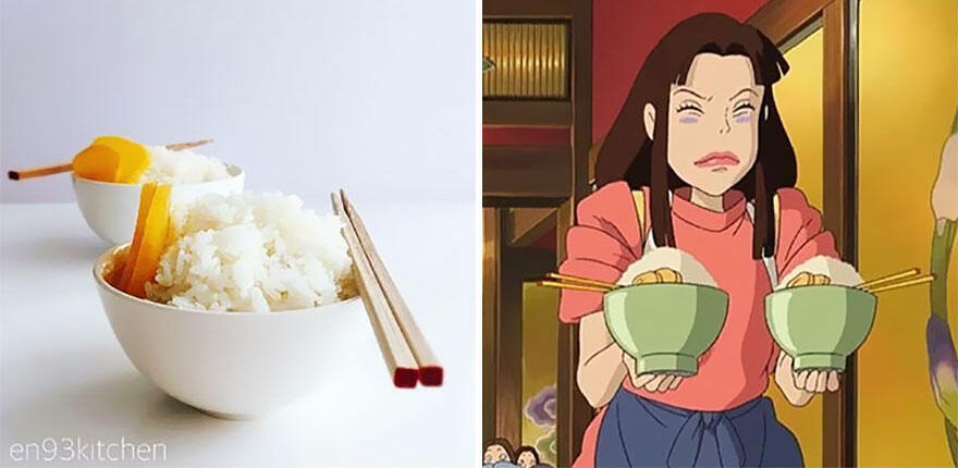 Fans Anime ini Membuat Makanan dari Film Studio Ghibli