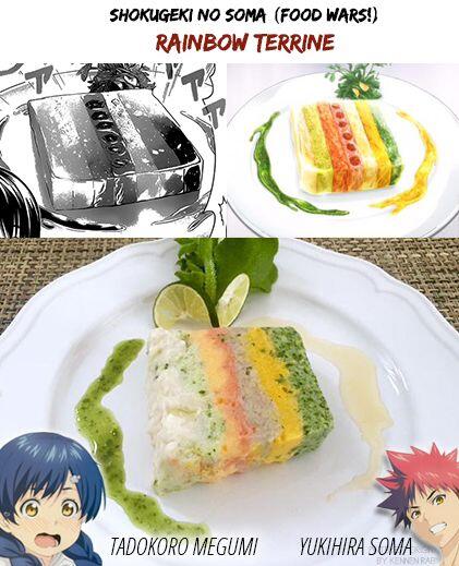 Kreatif!! Fans Ini Membuat Masakan dari Anime Shokugeki no Souma!!