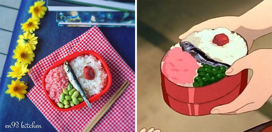 Fans Anime ini Membuat Makanan dari Film Studio Ghibli