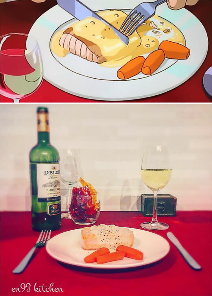 Fans Anime ini Membuat Makanan dari Film Studio Ghibli