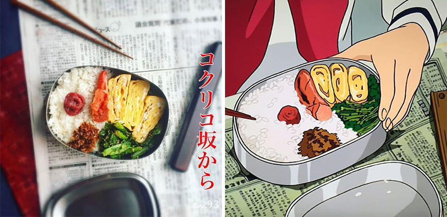 Fans Anime ini Membuat Makanan dari Film Studio Ghibli