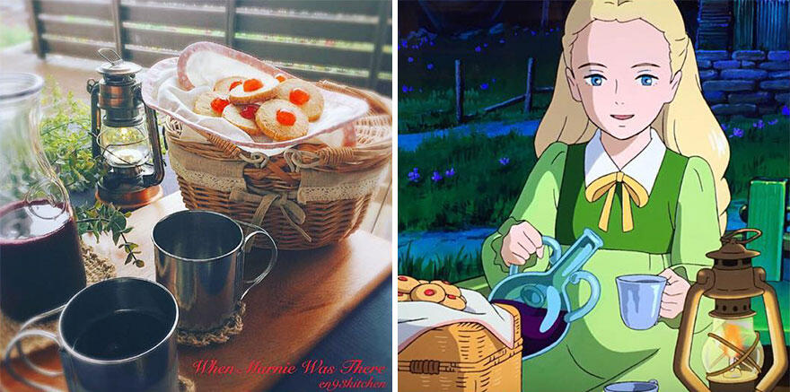 Fans Anime ini Membuat Makanan dari Film Studio Ghibli