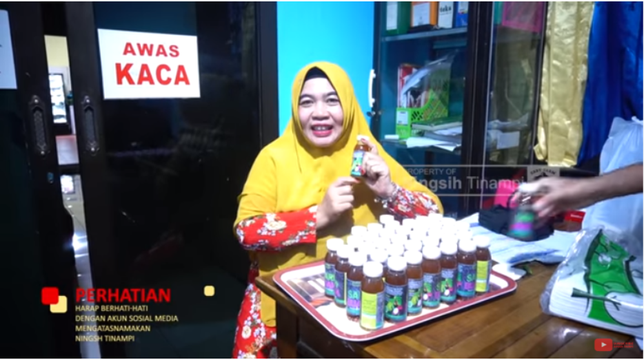 Heboh! Ningsih Tinampi Jual Obat Corona, Harganya Murah