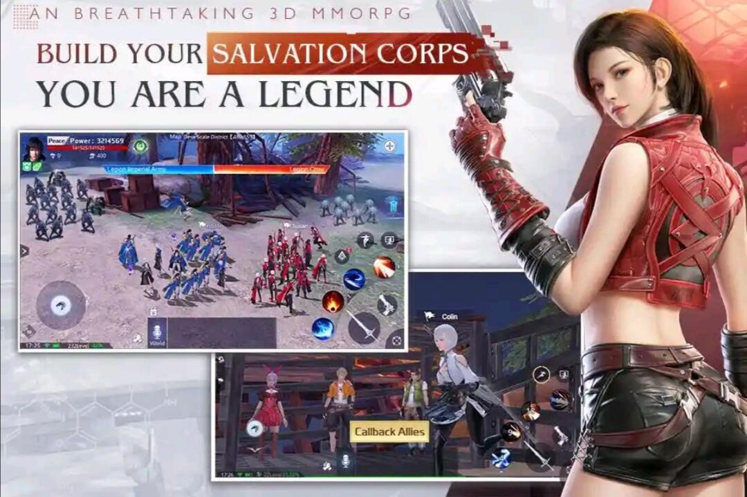 MMORPG Futuristik Untuk Hp Kentang Alternatif Dragon RAJA Tencent, Crisis S