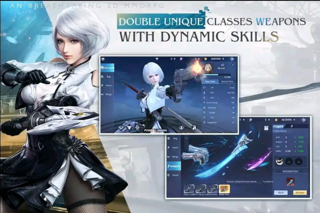 MMORPG Futuristik Untuk Hp Kentang Alternatif Dragon RAJA Tencent, Crisis S