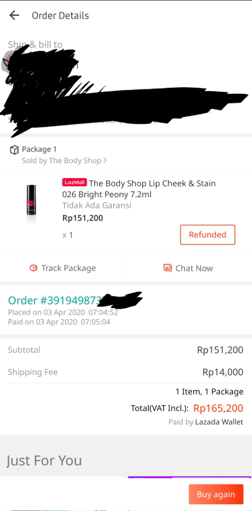 LAZADA EXPRESS INDONESIA TIDAK BERTANGGUNG JAWAB!