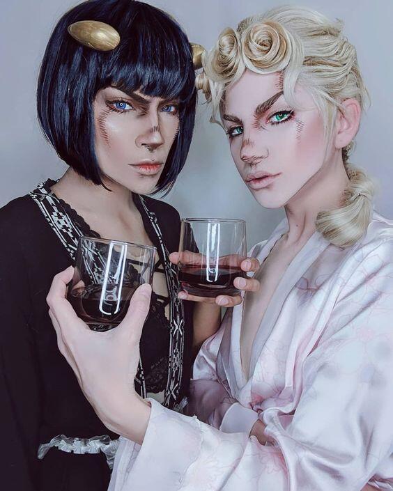Epic!!! Cosplayer Ini Berdandan Mirip ala Karakter JoJo!