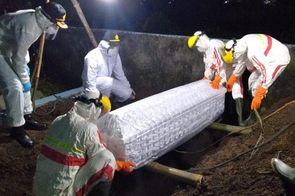 Pemakaman PDP Corona di Kartasura Sukoharjo Dilakukan Malam Hari, Warga Gotong Royong