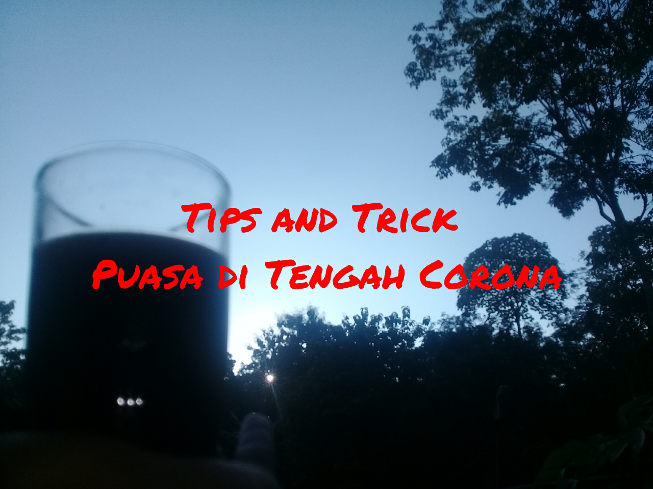 Tips dan Trik Berpuasa di Tengah Pandemi Covid-19 Ala Masnukho, Demi Keselamatan Gan!