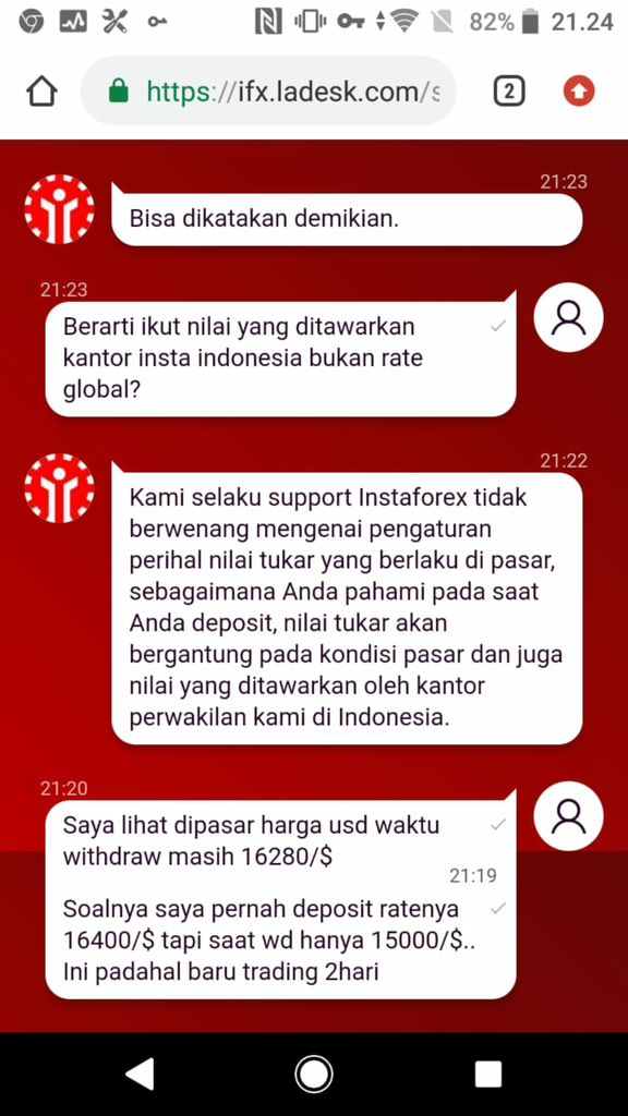 Instaforex indonesia penipuan