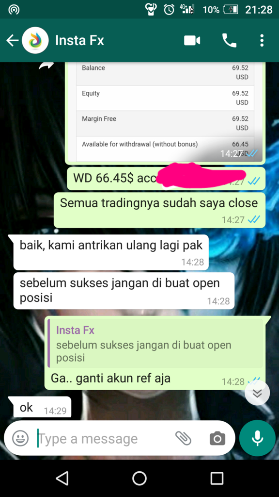 Instaforex indonesia penipuan