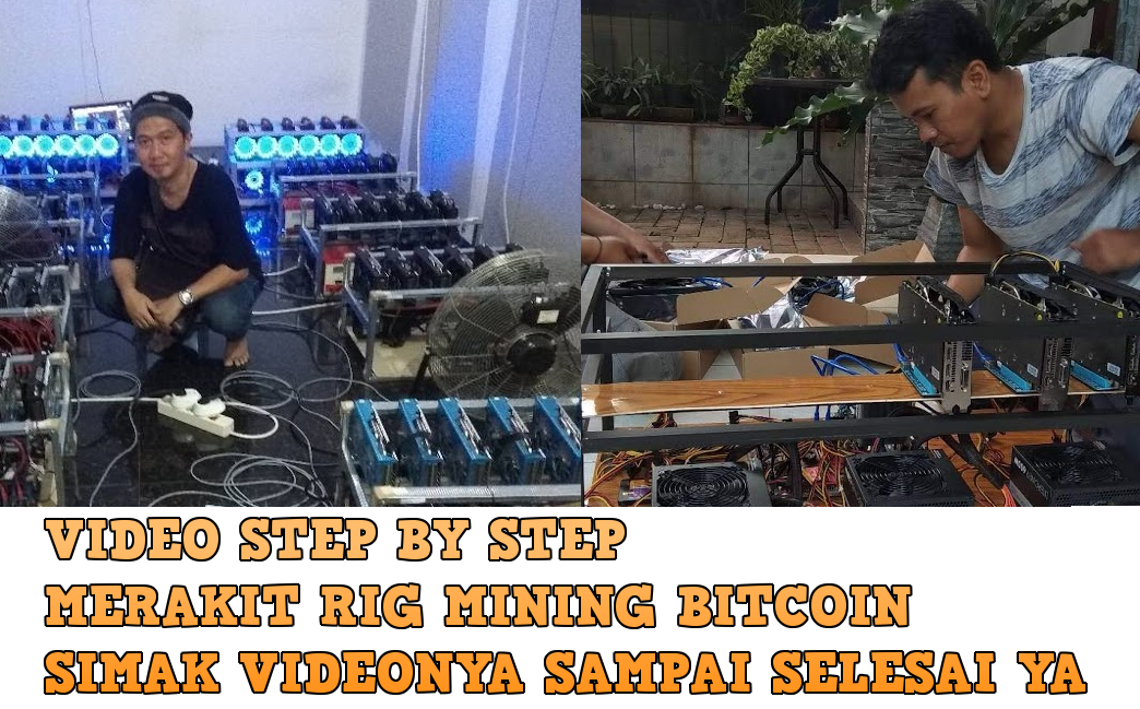 video tutorial merakit alat rig mining bitcoin ethereum dan altcoin sendiri