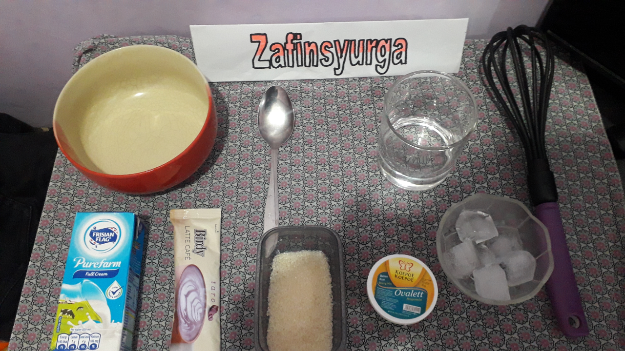 &#91;COC_Cooking2020&#93; Dalgona Taro ala Babang Zafin