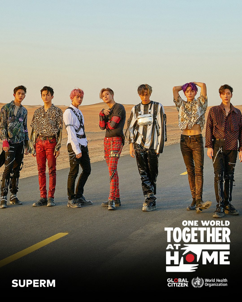 SuperM Tampil Di One World: Together At Home