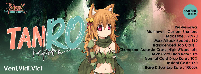 FRESH SERVER 99/70 Tan Ragnarok Reborn