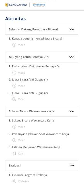 Penasaran Ada Apa Saja Di Kartu Prakerja? Yuk Intip Isi Dashboardnya