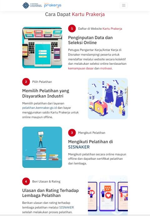 Penasaran Ada Apa Saja Di Kartu Prakerja? Yuk Intip Isi Dashboardnya